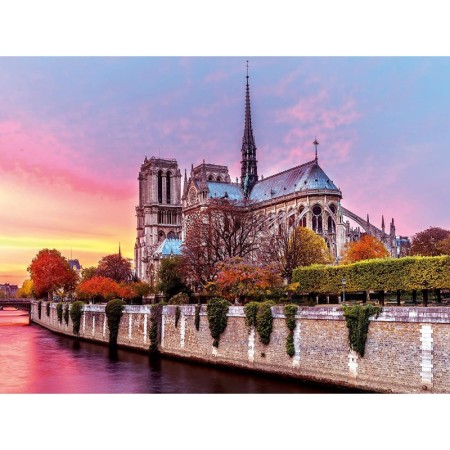 Puzzle Pictura Notre Dame, 1500 Piese Ravensburger - 1